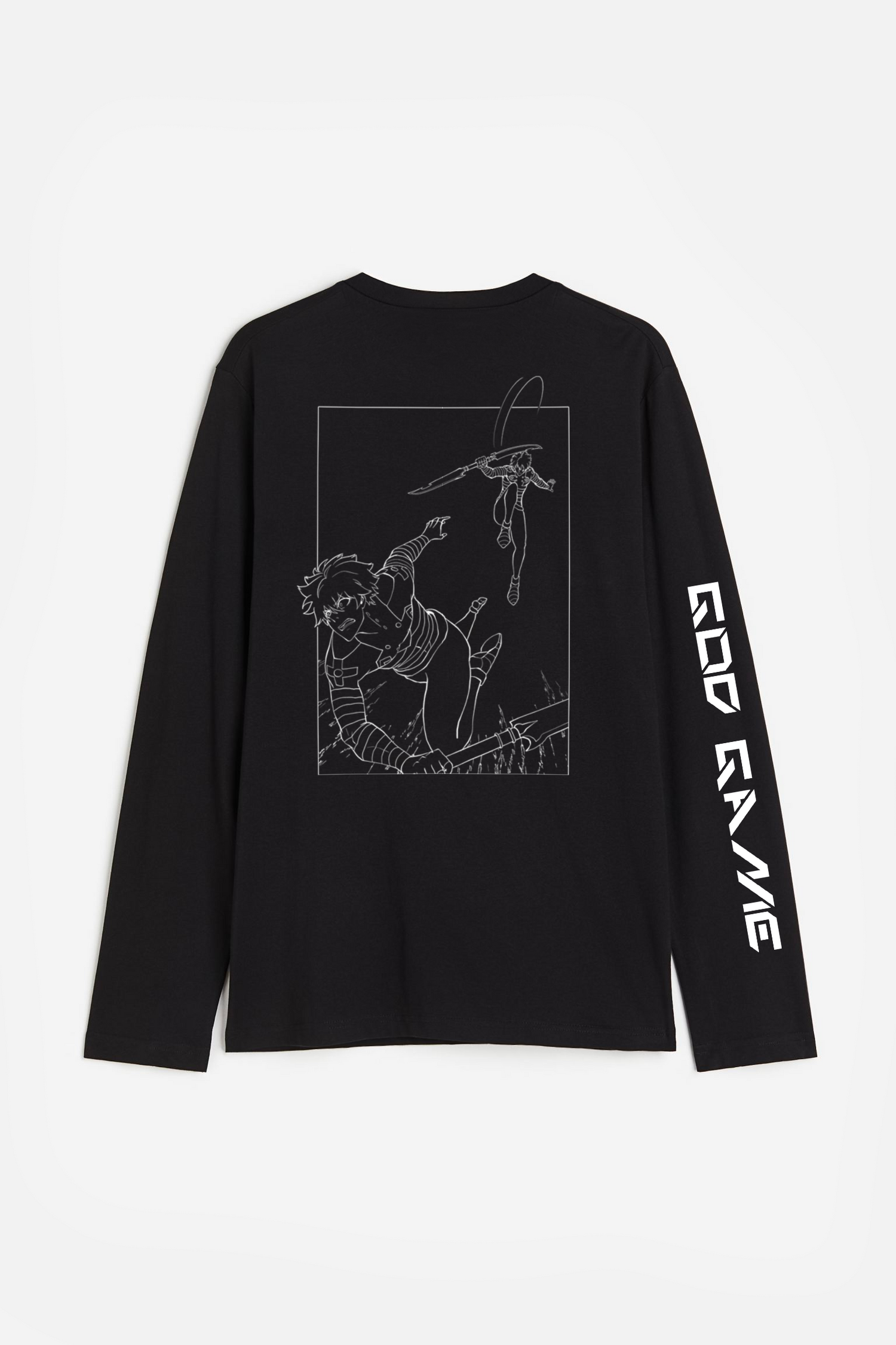 God Game - Inverted Panel Long Sleeve Tee