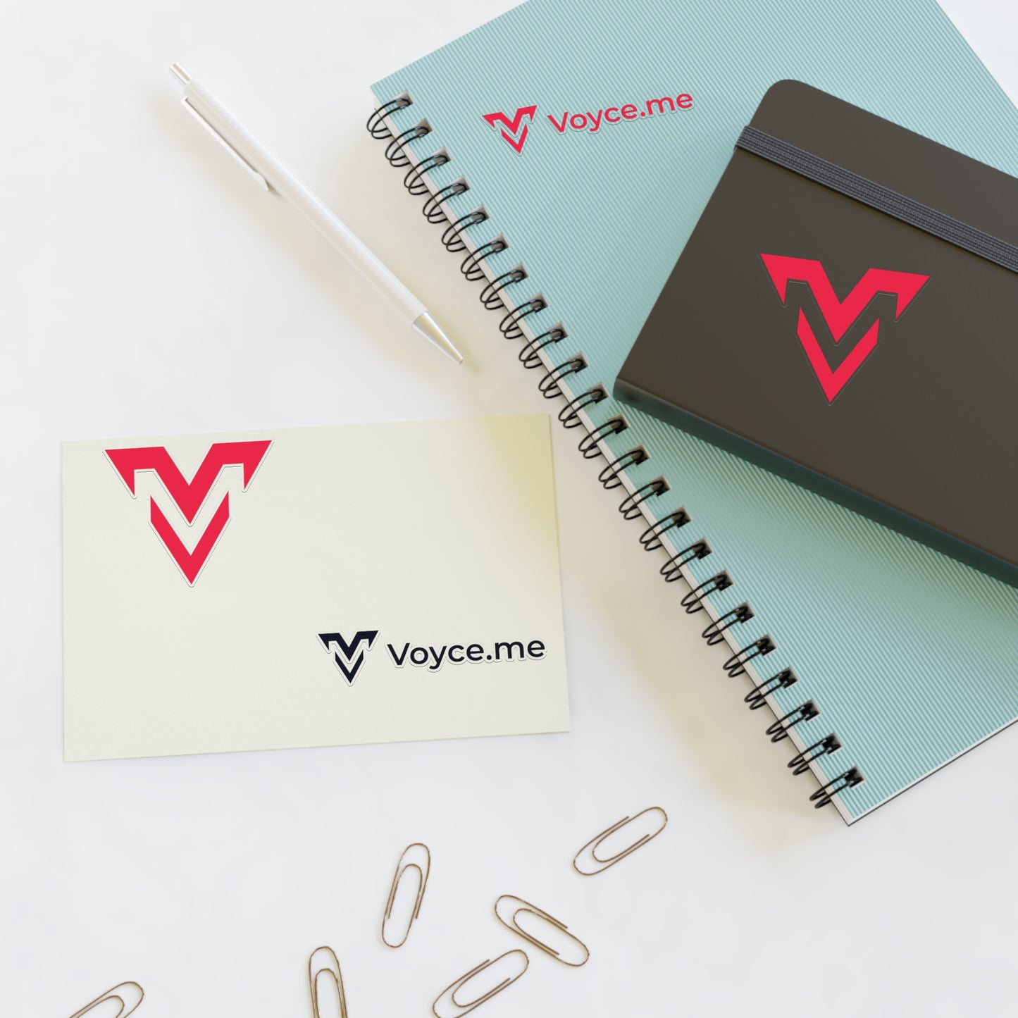 VoyceMe Logo Sticker Set (4 stickers)