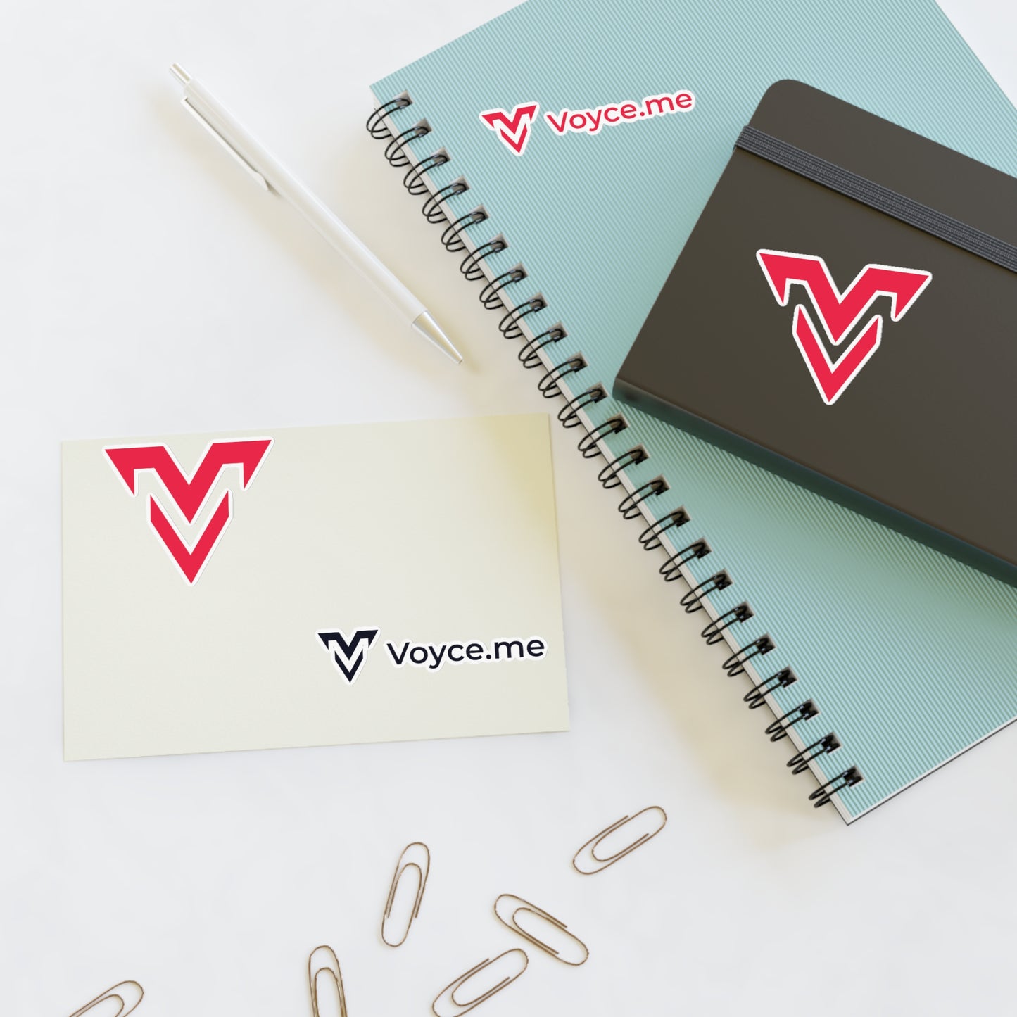 VoyceMe Logo Sticker Set (4 stickers)